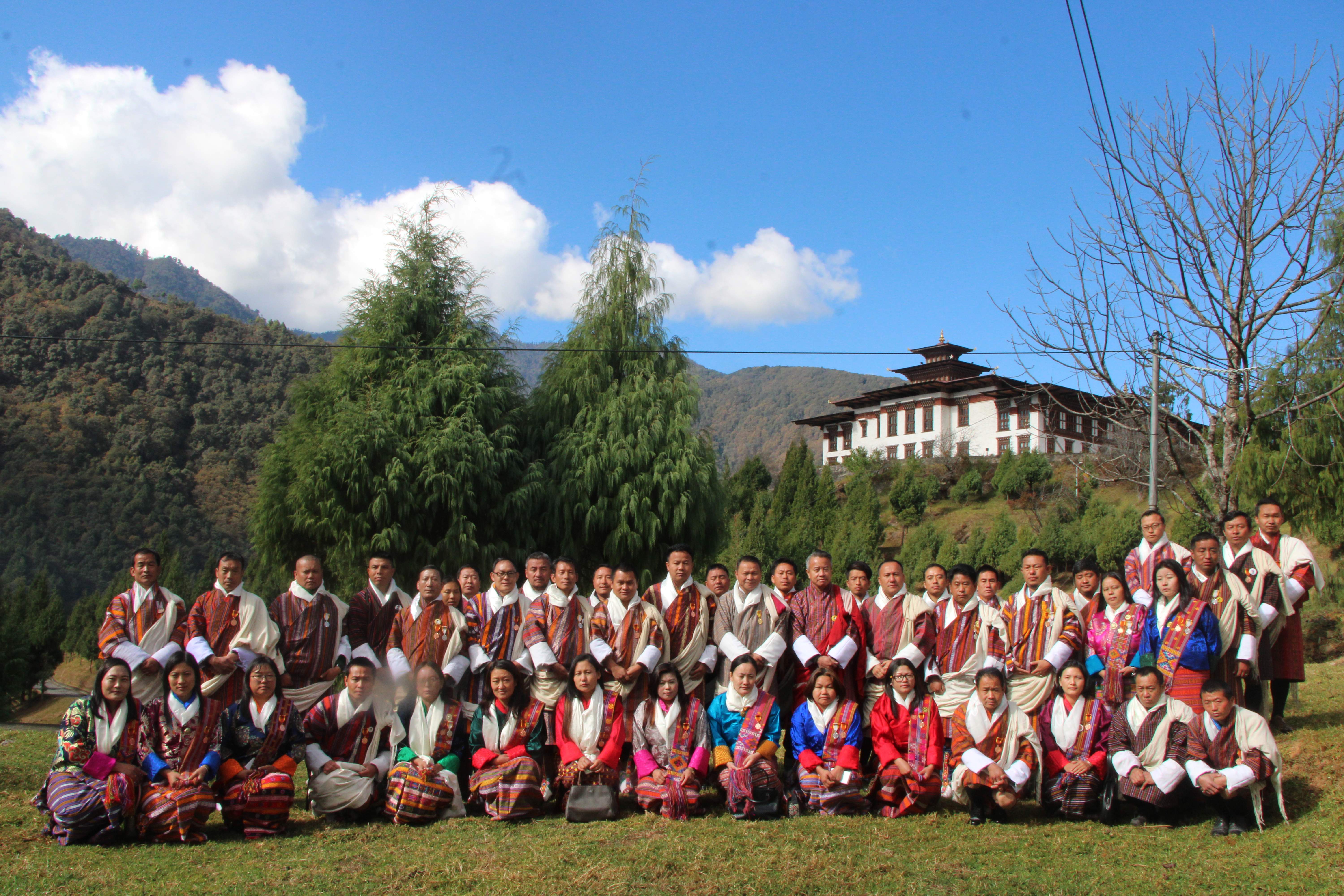 49 civil servants working under Trashi Yangtse Dzongkhag received the Royal Civil Service Awards