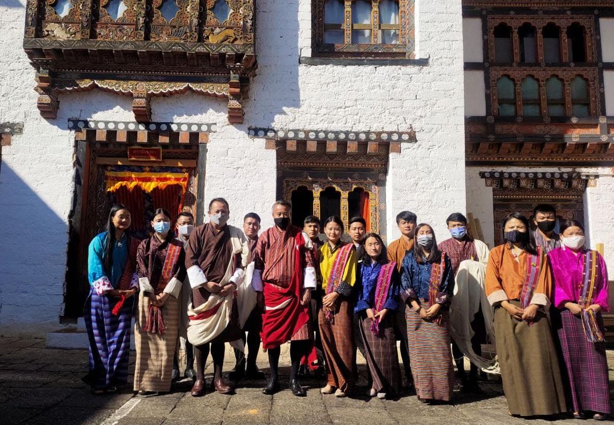 group photo with NT