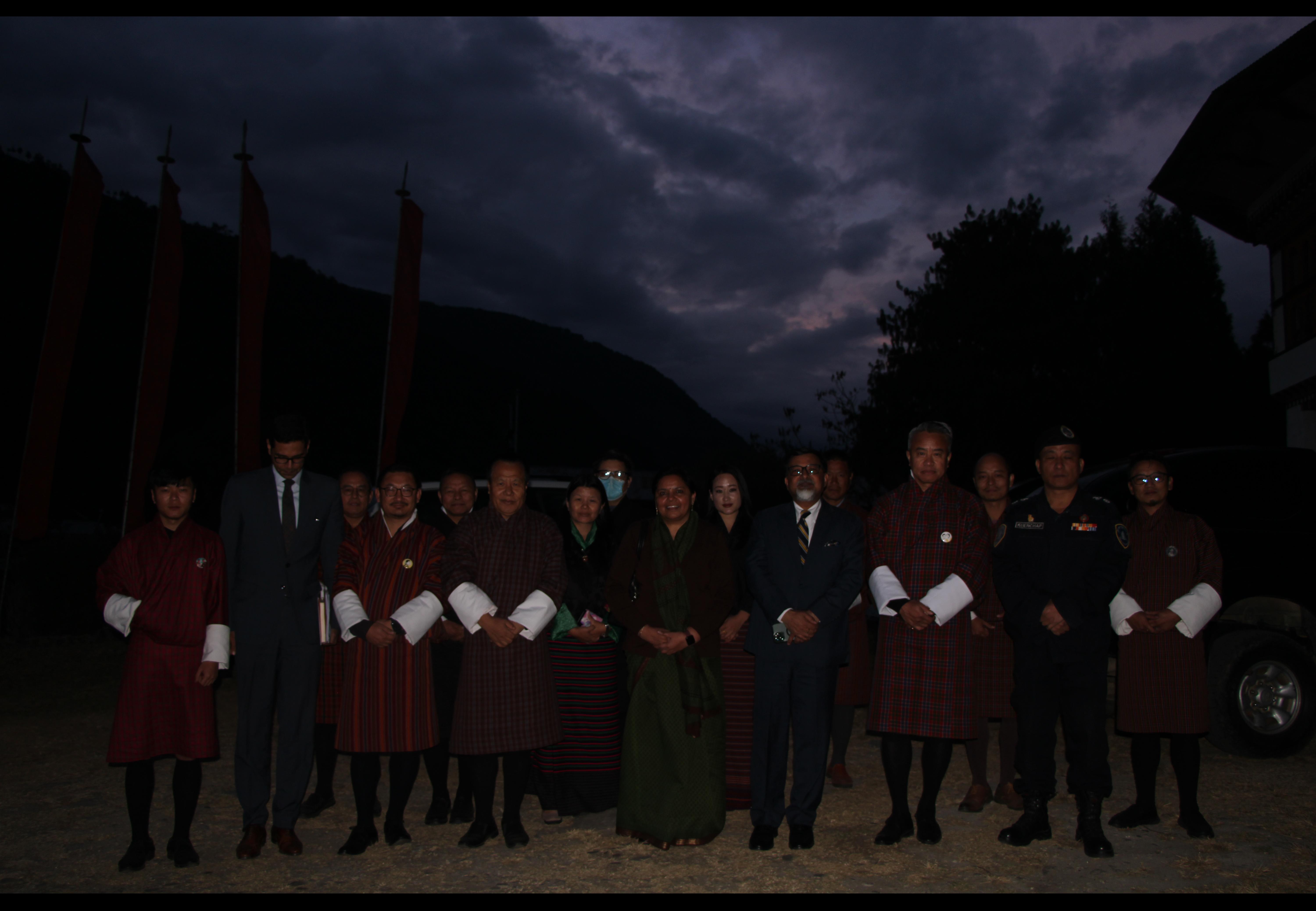 Ambassador of India to  Bhutan visited Trashi Yangtse